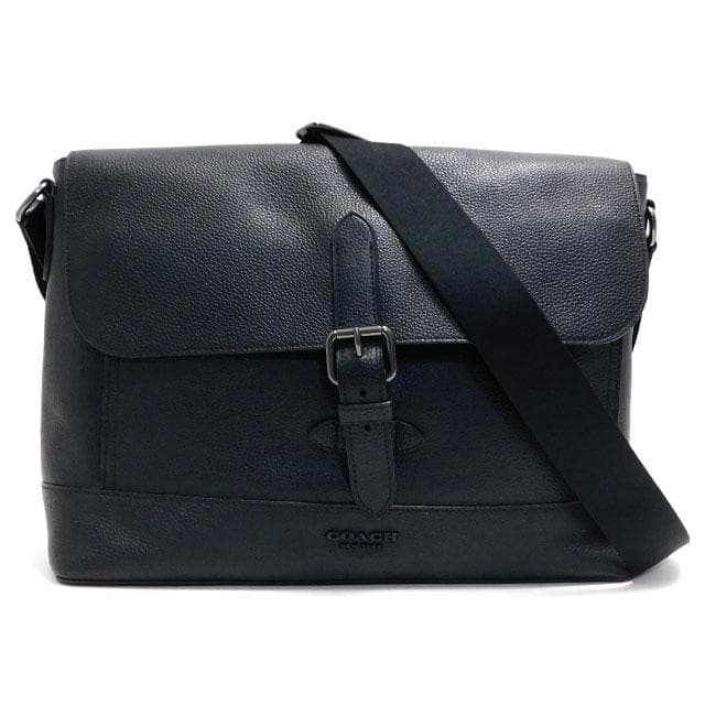 極美品 コーチ メッセンジャーバッグ ショルダーバッグ A4可 黒 88892