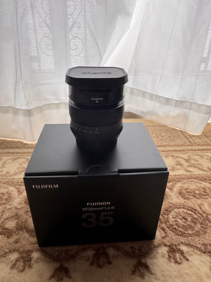 富士フイルム(FUJIFILM) 単焦点 xf35mm F1.4 カメラレンズ XF35mmF1.4 R FUJINON（フジノン） ブラック [FUJIFILM X