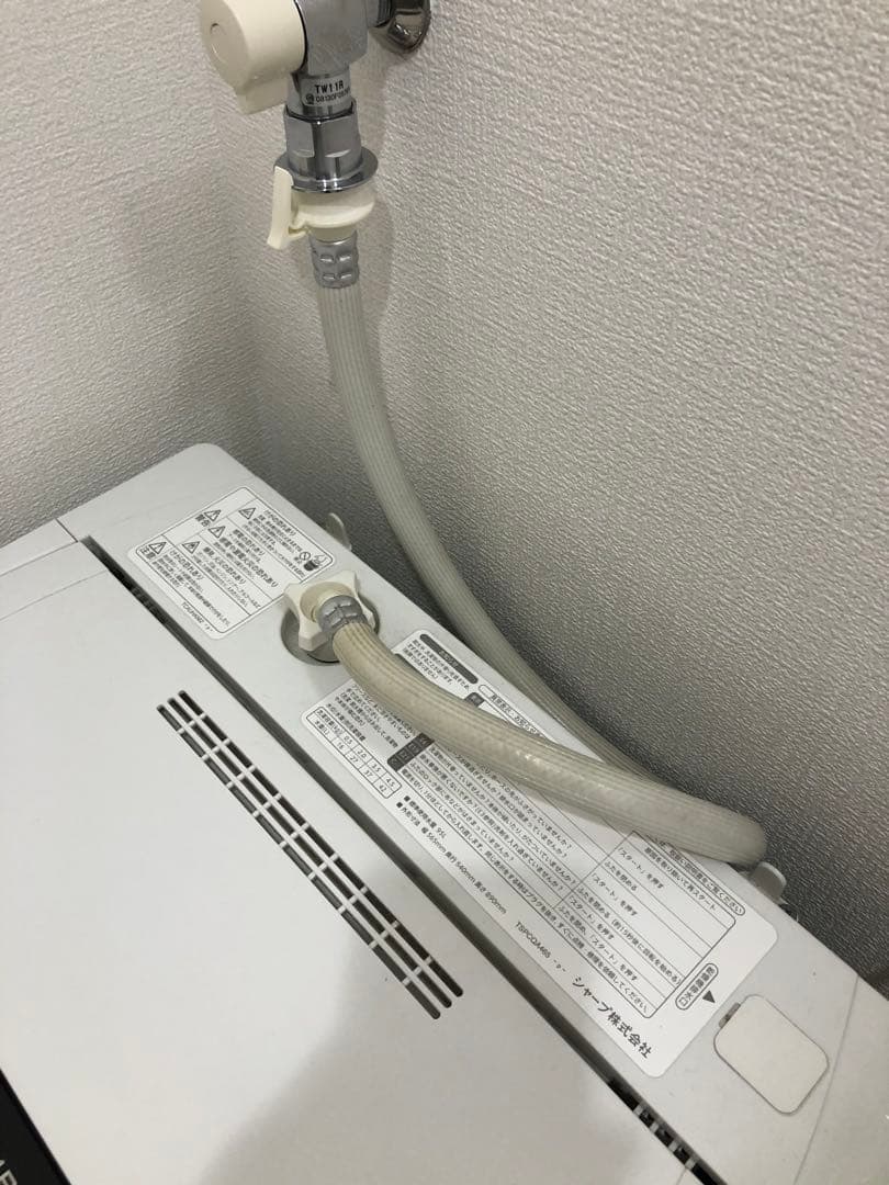 SHARP 洗濯機 4.5kg 2016年製ES-G45RC-W シャープ