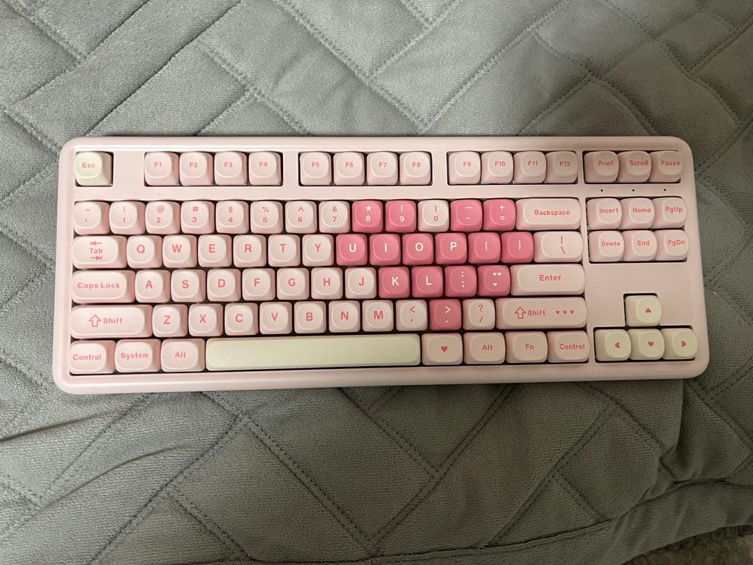YUNZII B87 ハートピンク メカニカルキーボード YUNZII B87 Pink QMK/VIA Custom Mechanical Keyboard – YUNZII KEYBOARD
