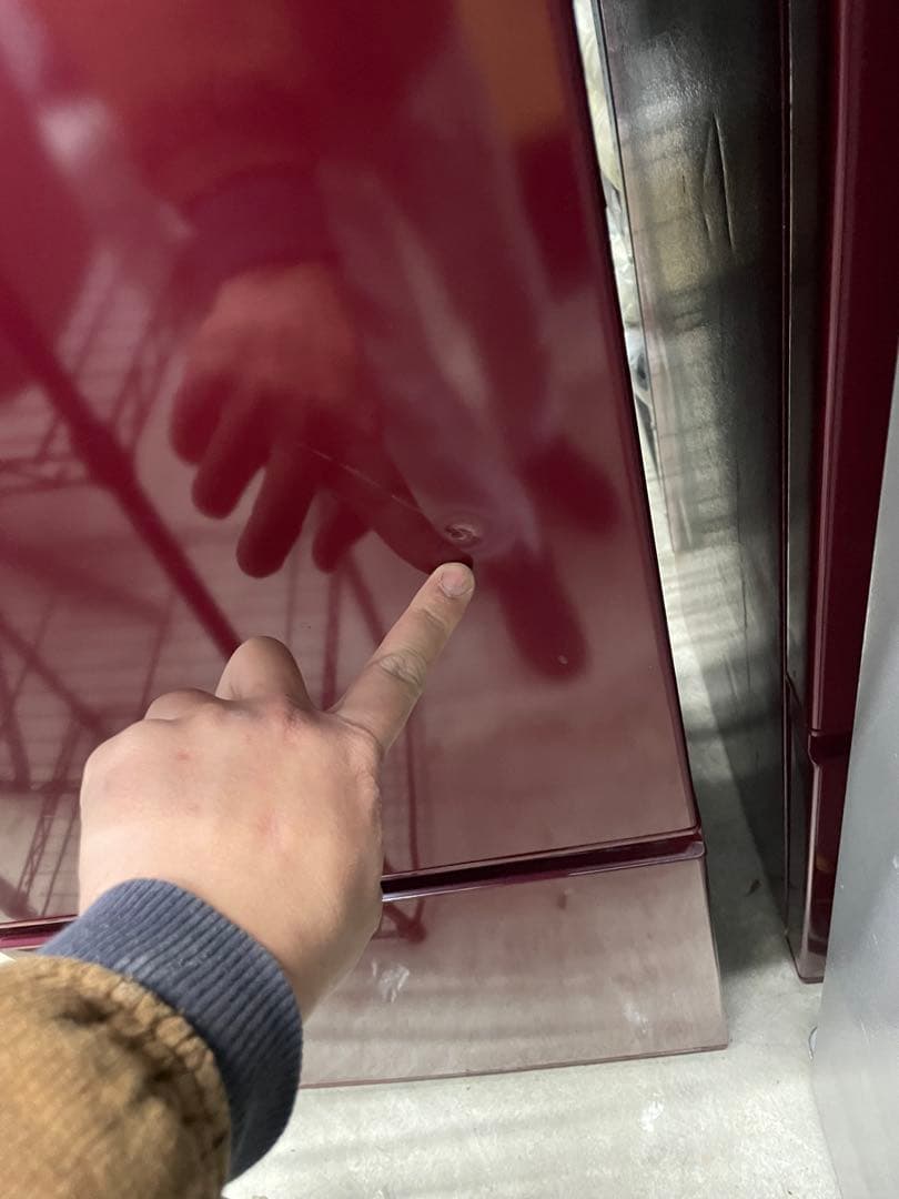 aquaノンフロン冷蔵庫 184L バーガンディ2018年製 - メルカリ