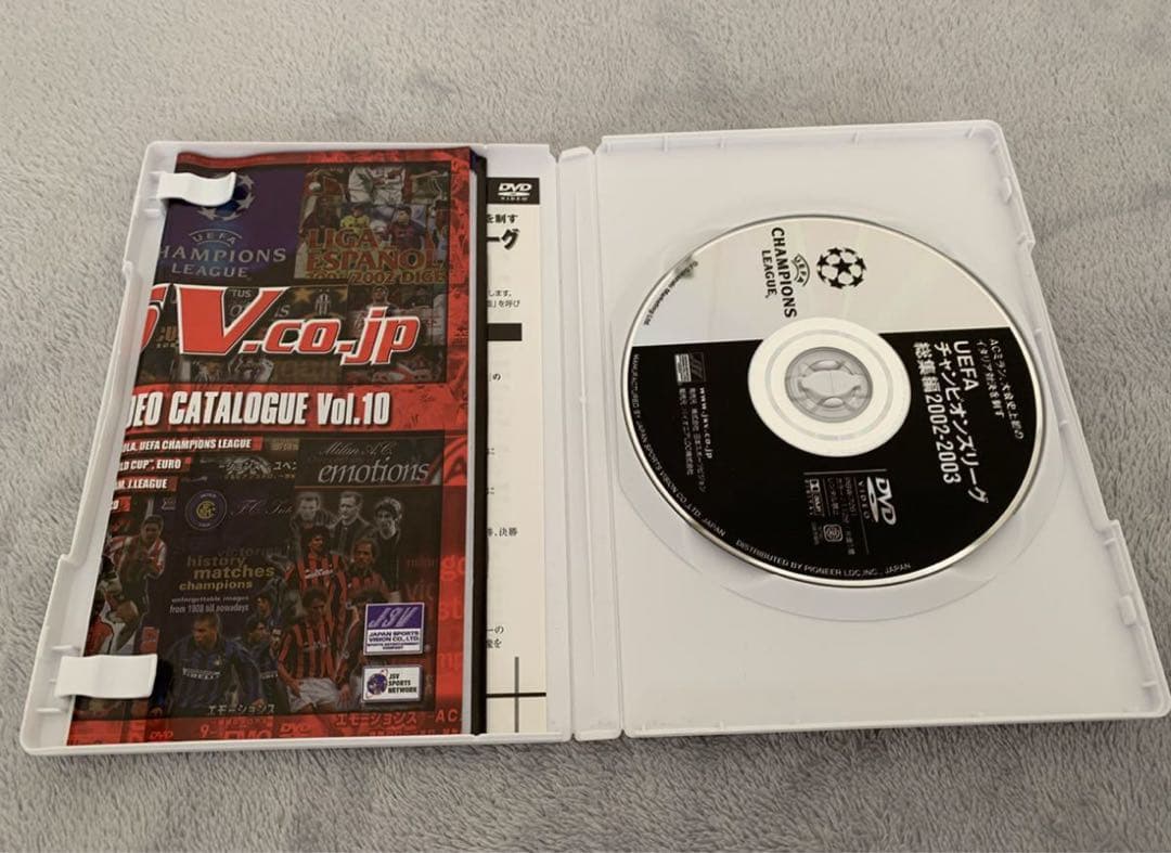 UEFA チャンピオンズリーグ DVD 14枚セット(うち新品7枚)バラ売り不可