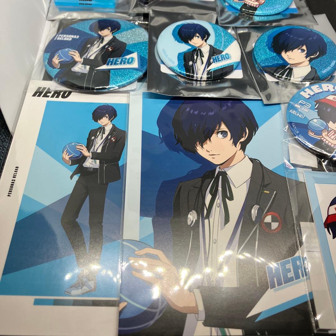 ペルソナ3 リロード × ラウンドワン コラボ 主人公 12点セット - メルカリ