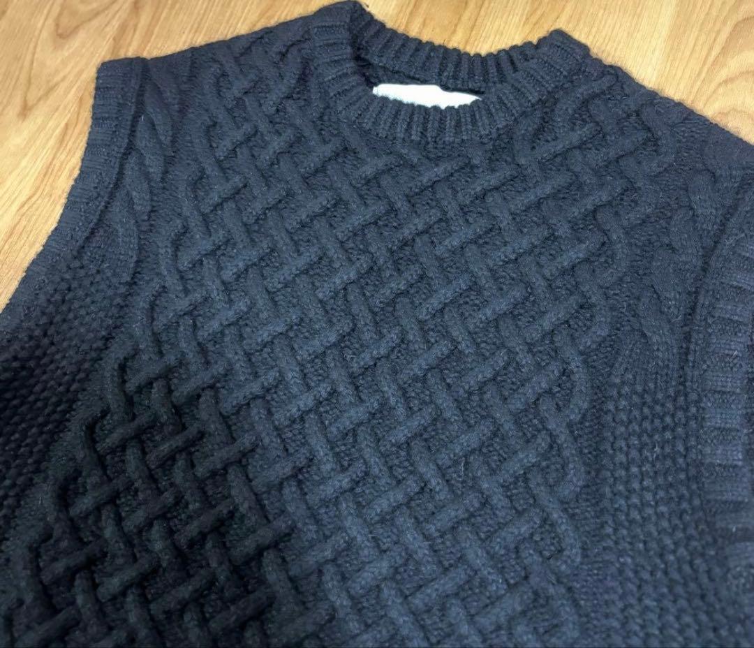 walenode ウェルノード カシミヤウールニットベスト wagamama別注