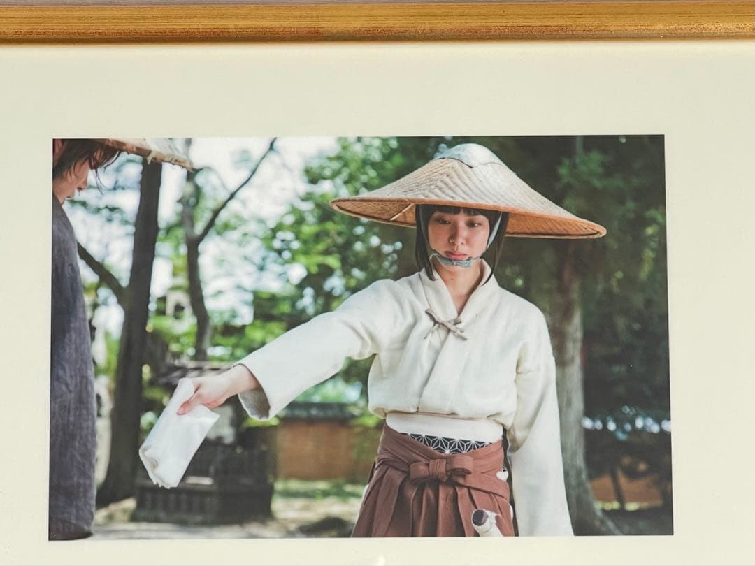 るろうに剣心 武井咲 直筆サイン 手ぬぐい＆台本 当選通知書 抽プレ