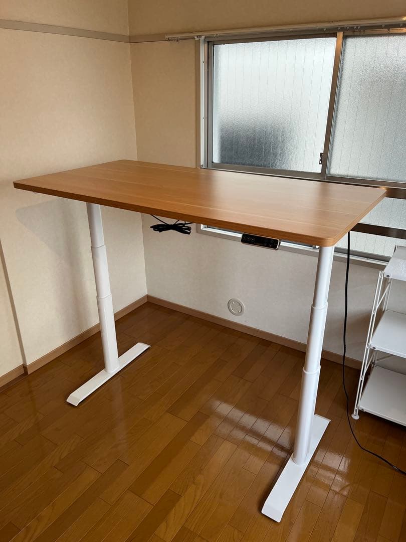 引き取り限定】FLEXISPOT 昇降デスク ほぼ新品 - メルカリ