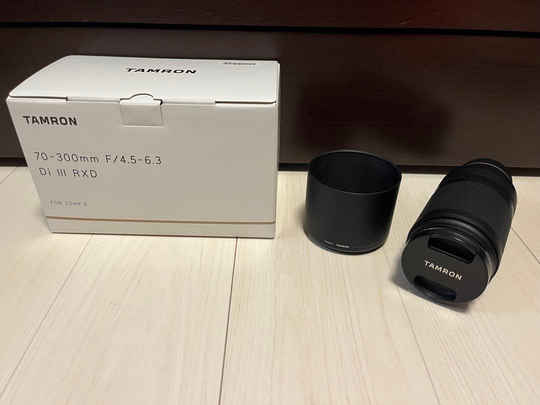 TAMRON 70-300mm F/4.5-6.3 Di III RXD 美品