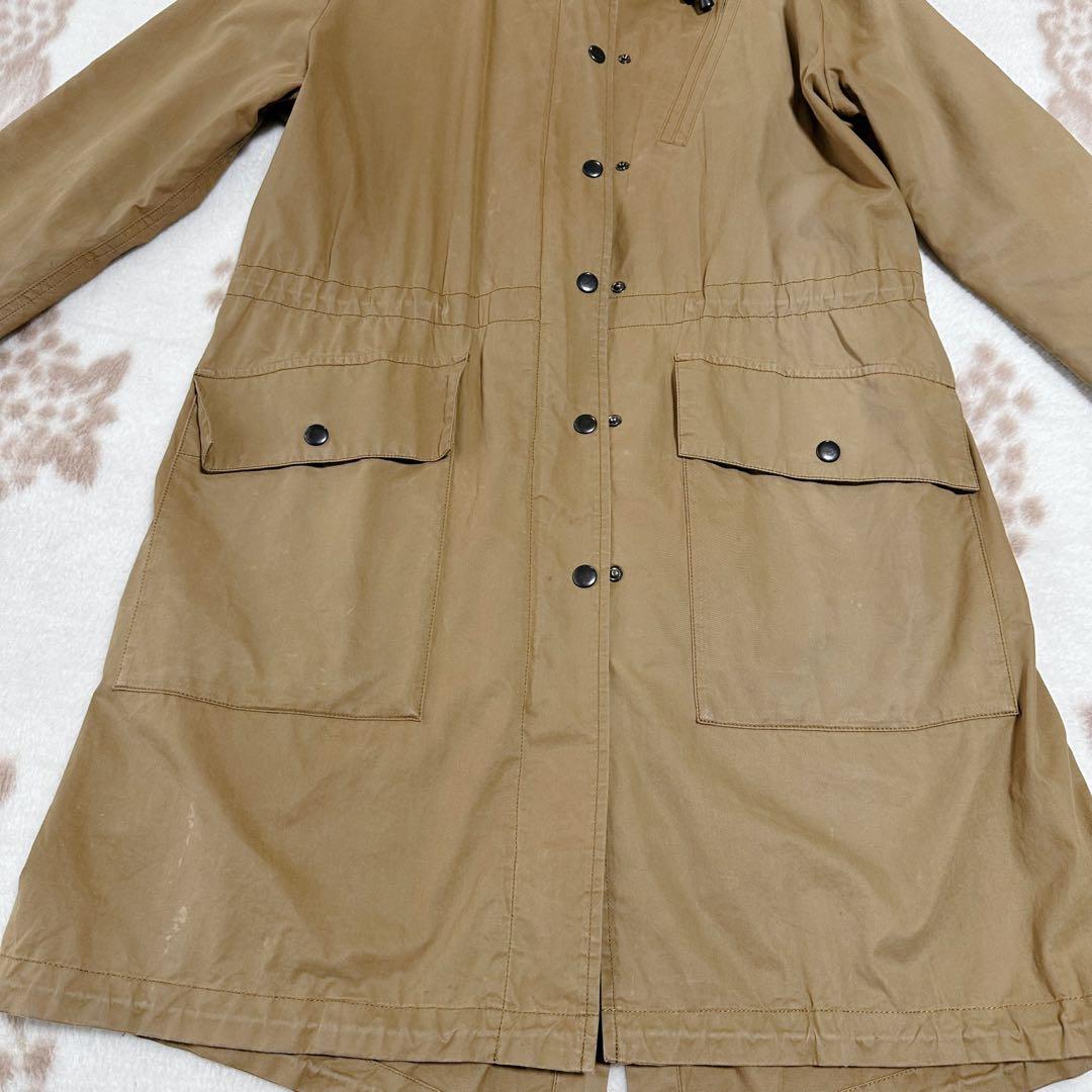 MHL. マーガレットハウエル モッズコート ミリタリー カーキ フード