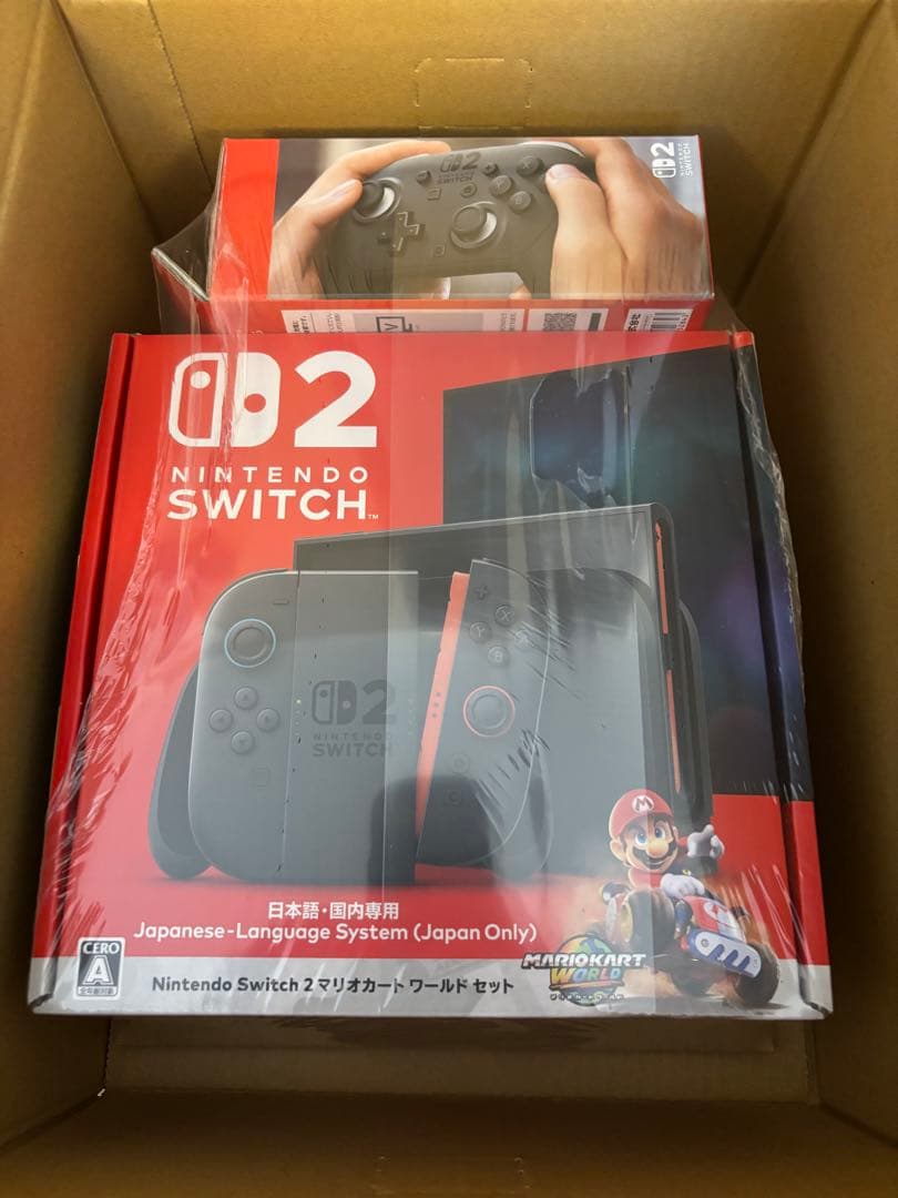 Switch2 本体 マリオカートワールドセット＋プロコン2 即発送 楽天市場】【新品】【Switch2本体】Nintendo Switch2 マリオカート