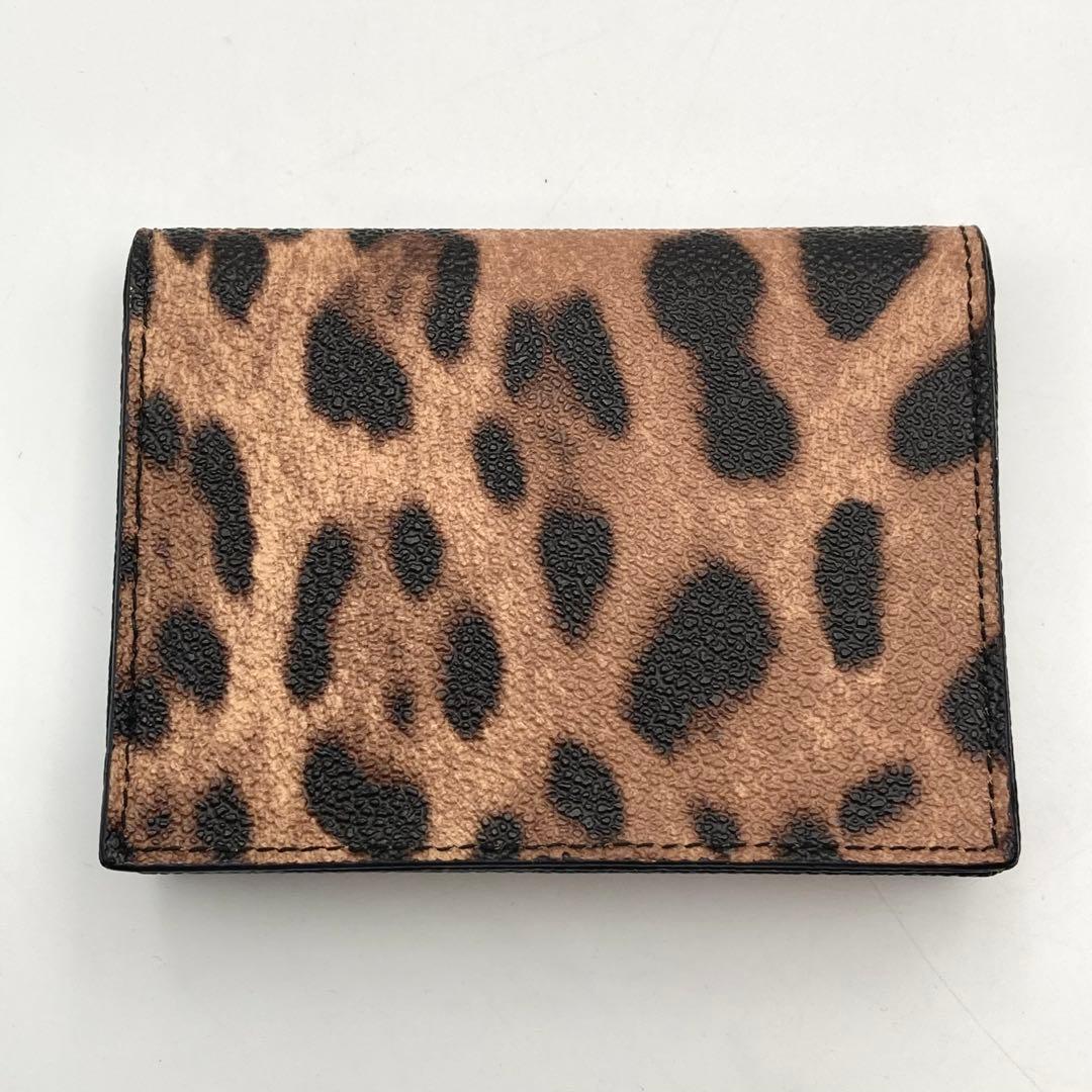 Happy shop様専用✨ドルチェ&ガッバーナ カードケース 名刺 レオパード