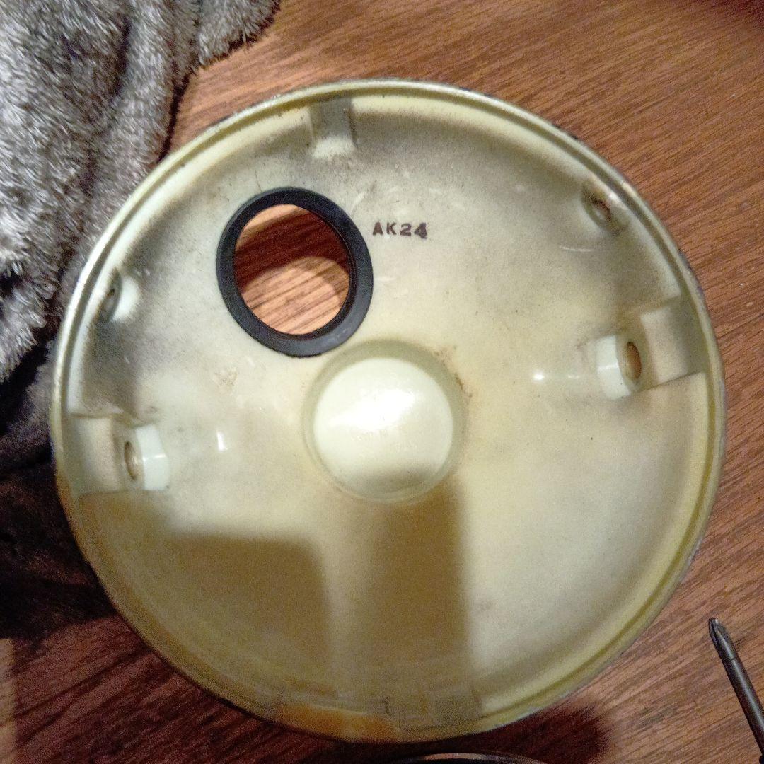 官*官様 当時物 シビエ 凹 ライト リム ケース付き 160パイ ヨンフォア