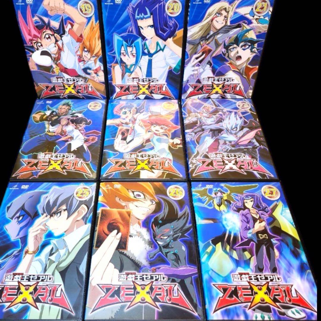 遊戯王 ZEXAL ゼアル 全巻 全36巻 レンタル落ち 新品ケース交換済み