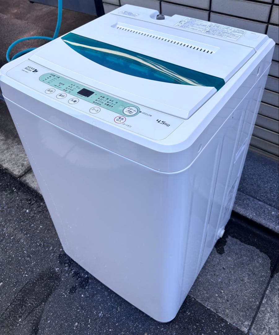 動作確認済み/ヤマダセレクト/2018年製/洗濯機本体 4.5kg