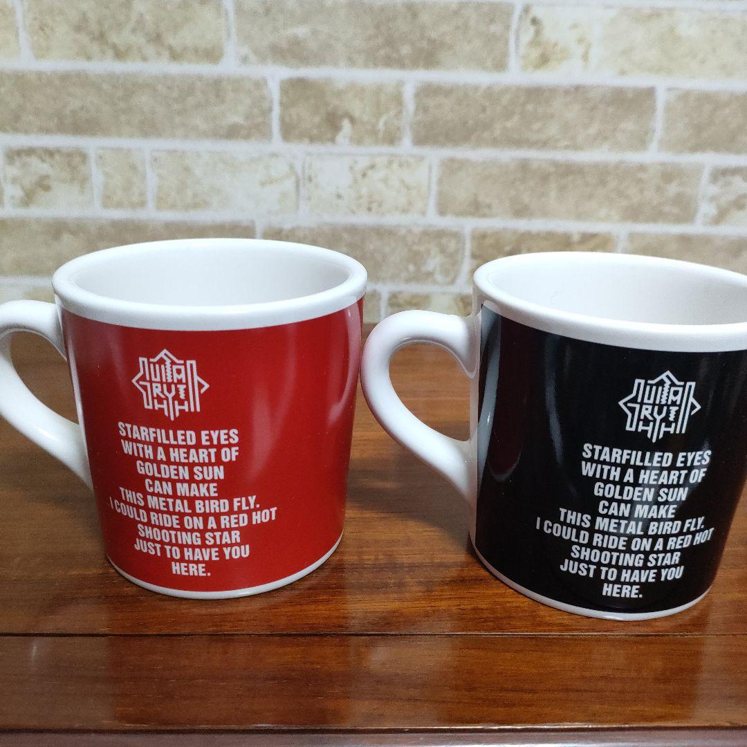 虎鉄様専用布袋寅泰 GUITARHYTHM マグカップ RED＆BLACK 2種 - メルカリ