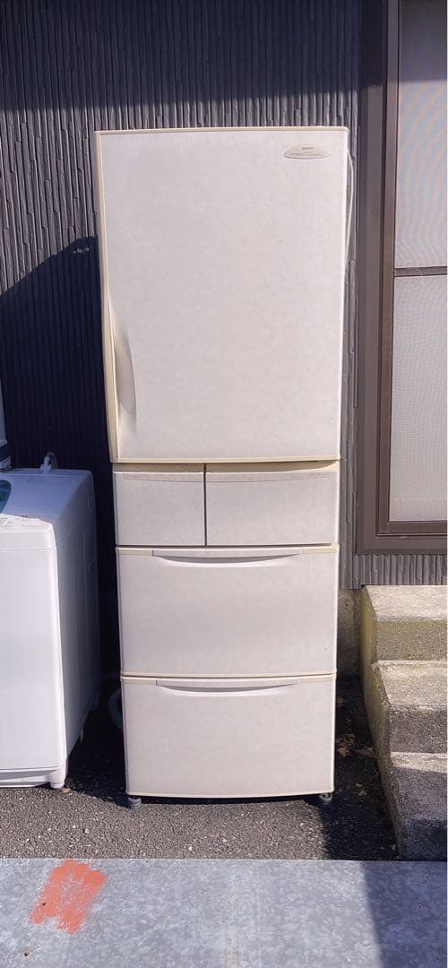 SANYO SR-40CR 冷凍冷蔵庫 401ℓ 100v 概要 5ドア冷凍冷蔵庫 SR-40R(S) | 冷蔵庫・フリーザー（三洋