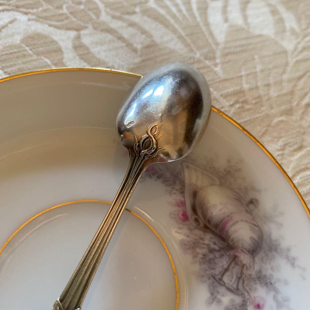 フランス／純銀】「ブランジェ」フォーク＆スプーン＋「エナン」スプーン