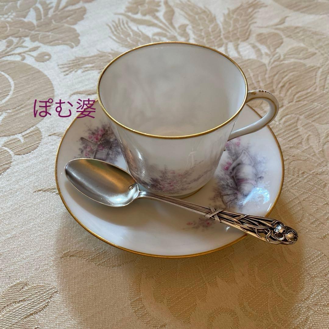 フランス／純銀】「ブランジェ」フォーク＆スプーン＋「エナン」スプーン