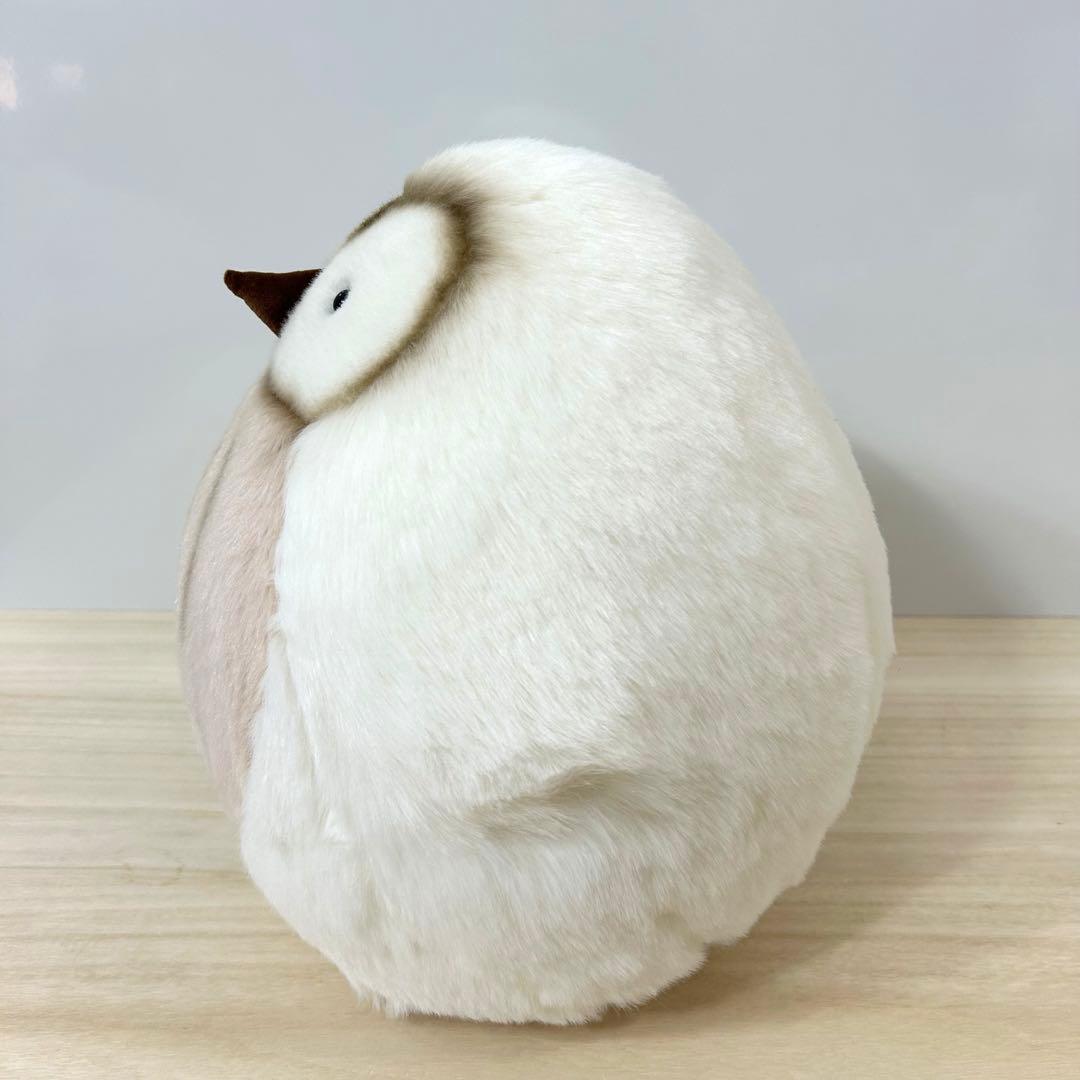 希少 モンスイユ ルイーズ ホワイト フクロウ ぬいぐるみ LLサイズ