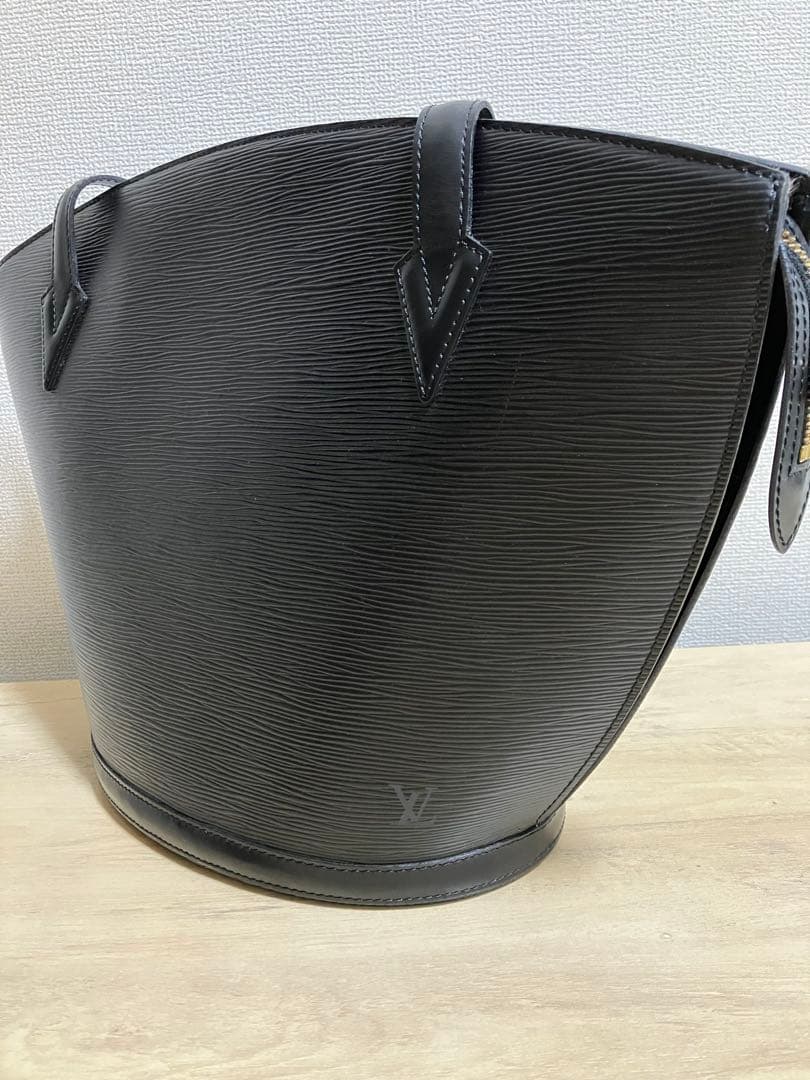 ルイヴィトン サンジャックショッピング ショルダーバッグ エピ 黒