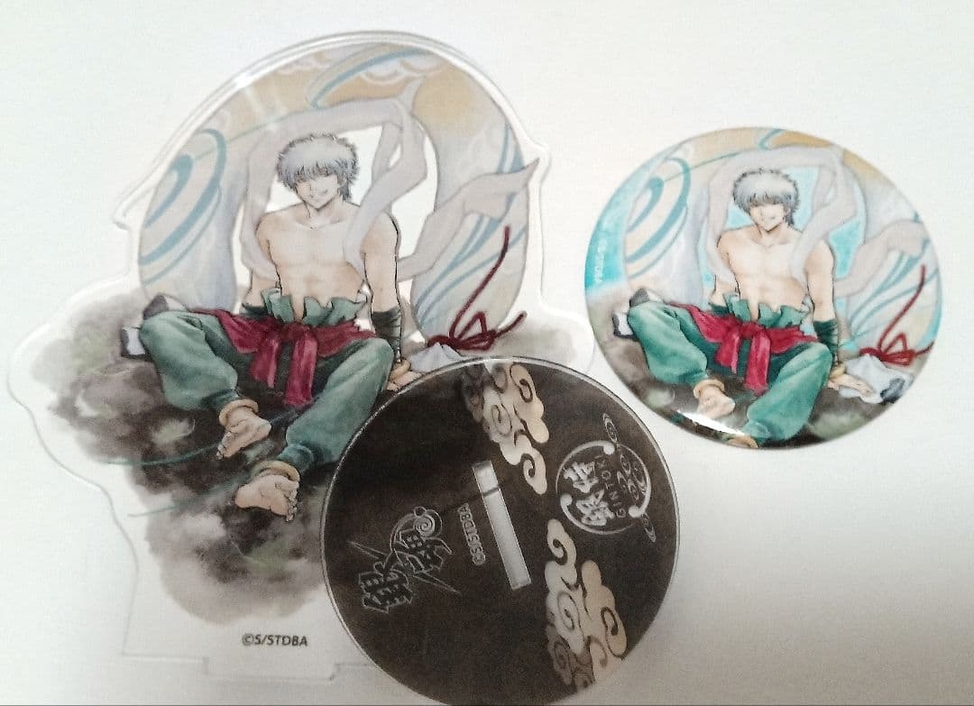 銀魂　坂田銀時　風神　缶バッジ　アクリルスタンド 坂田銀時 アクリルスタンド（大）バーテンダーVer. [銀魂