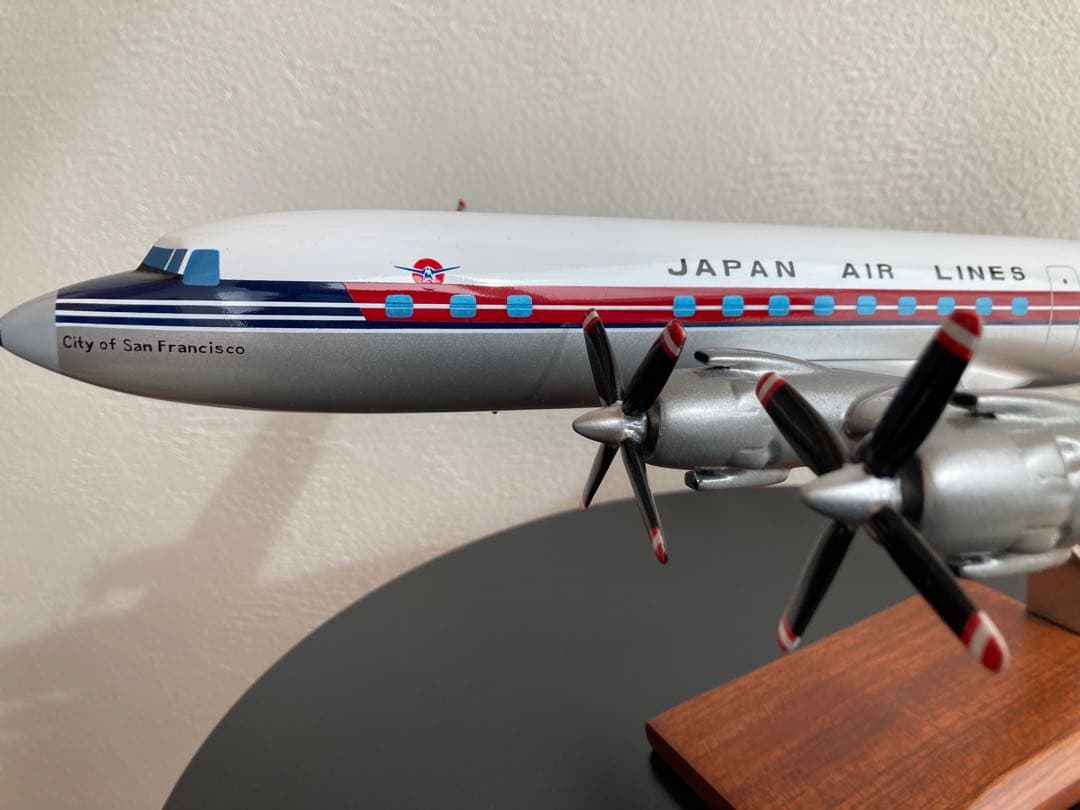 超レア】WING CLUB JAL DC-7C 1/72デスクトップモデル - メルカリ