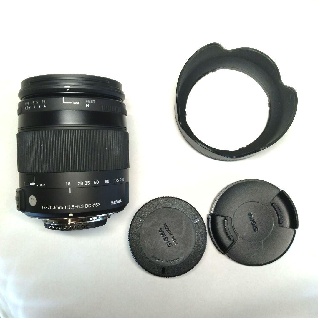 SIGMA 18-200mm F3.5-6.3 Contemporaryニコン用