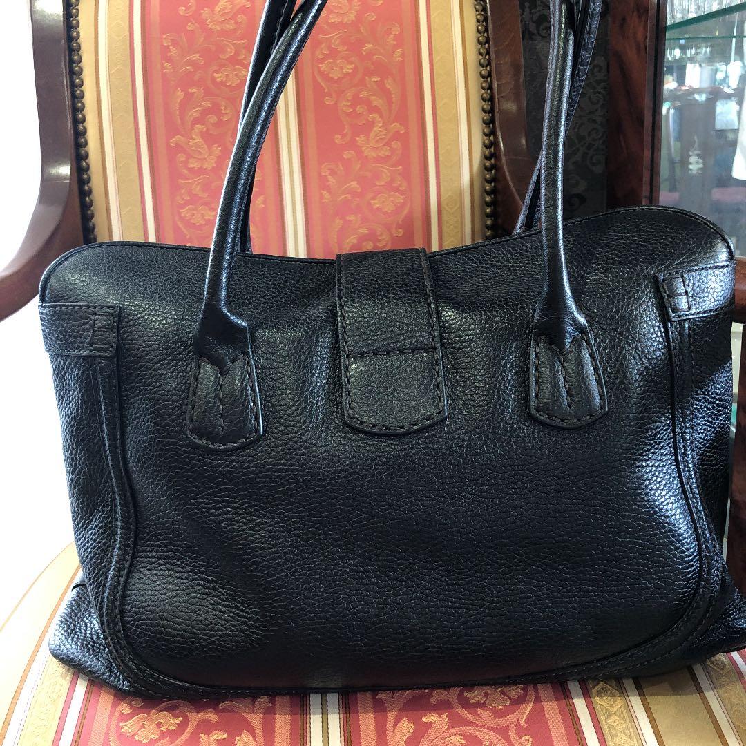 ☆TOD´Zトッズ☆ハンドバッグ 黒 保存袋有り