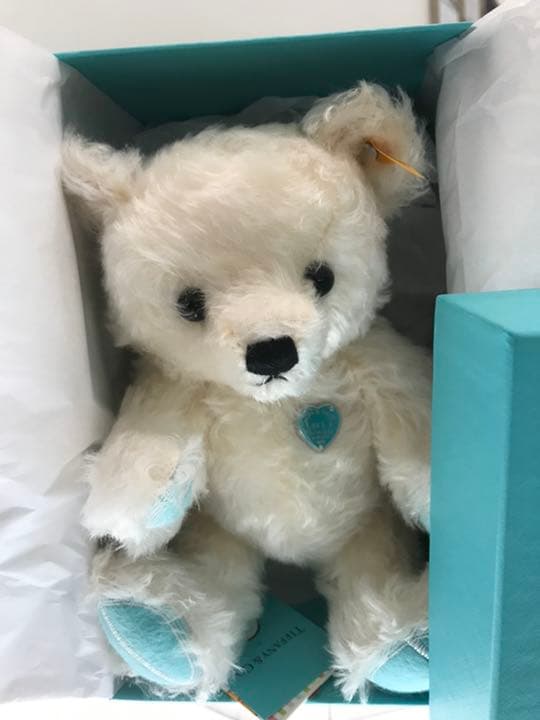 未開封] ティファニー シュタイフ ホワイトテディベア - メルカリ