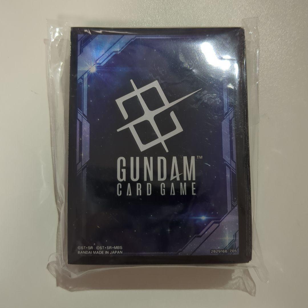 GCG ガンダムカードゲーム 公式スリーブ EX space black - メルカリ