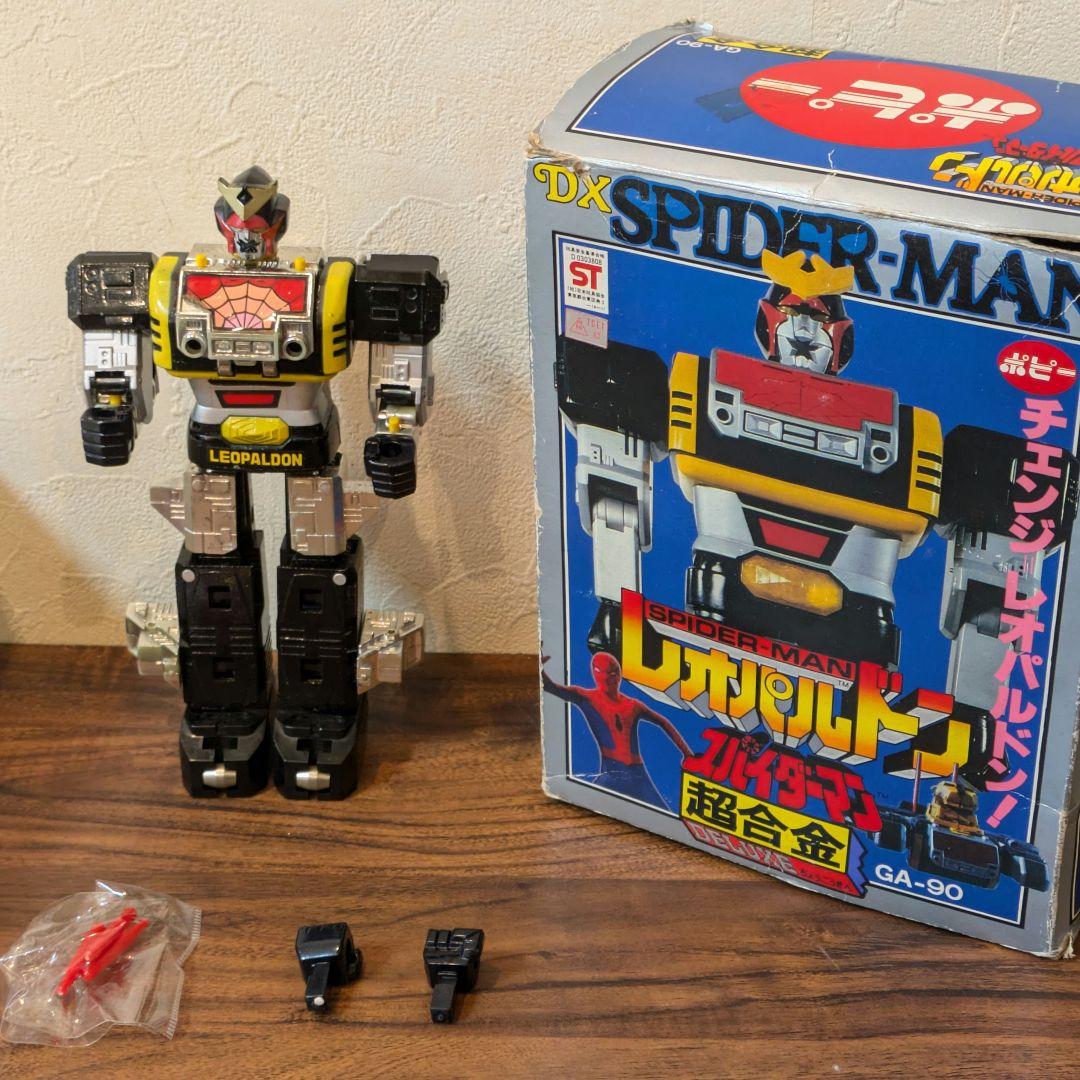 【箱付】スパイダーマン レオパルドン GA-90 超合金　フィギュア 美品】スパイダーマン レオパルドン GA-90 超合金 フィギュア - メルカリ