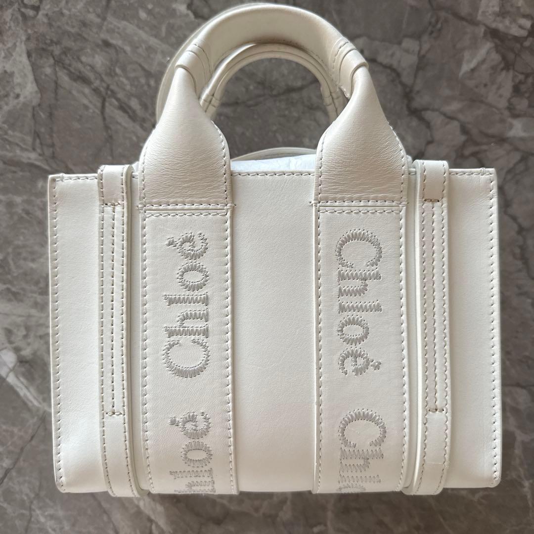 m*i様 Chloéウッディ　ミニ　袋付き Chloe（クロエ） ショルダーバッグ WOODY MINI ウッディ ミニ