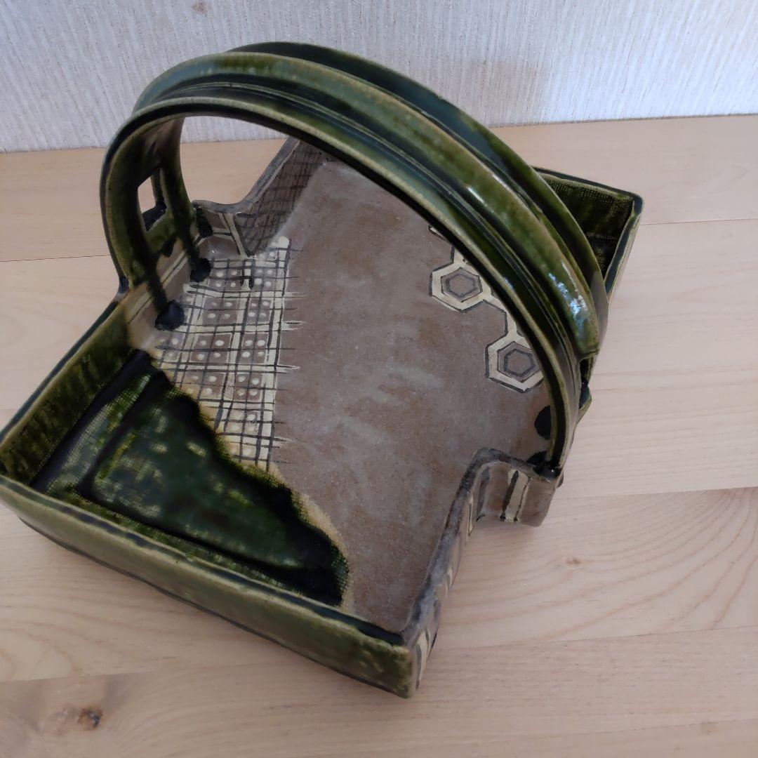 織部の名工 佐々木正氏の鳴海織八ツ橋形手鉢の通販はau PAY マーケット