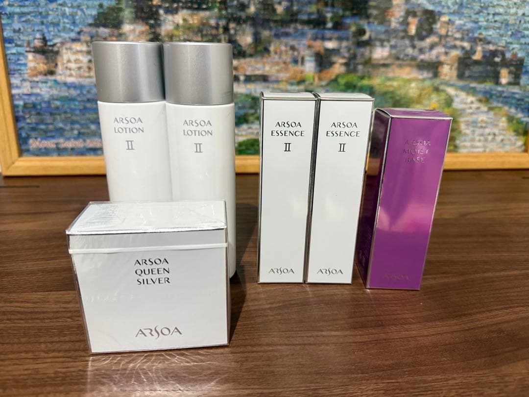 まり様用 アルソア 基礎セット ARSOA アルソアトラベルキットI 50周年基礎化粧品セット（ポーチ付き