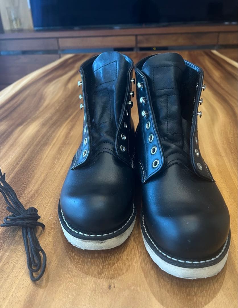 8D犬タグ復刻20年レッドウィング 8165アイリッシュセッターブラック