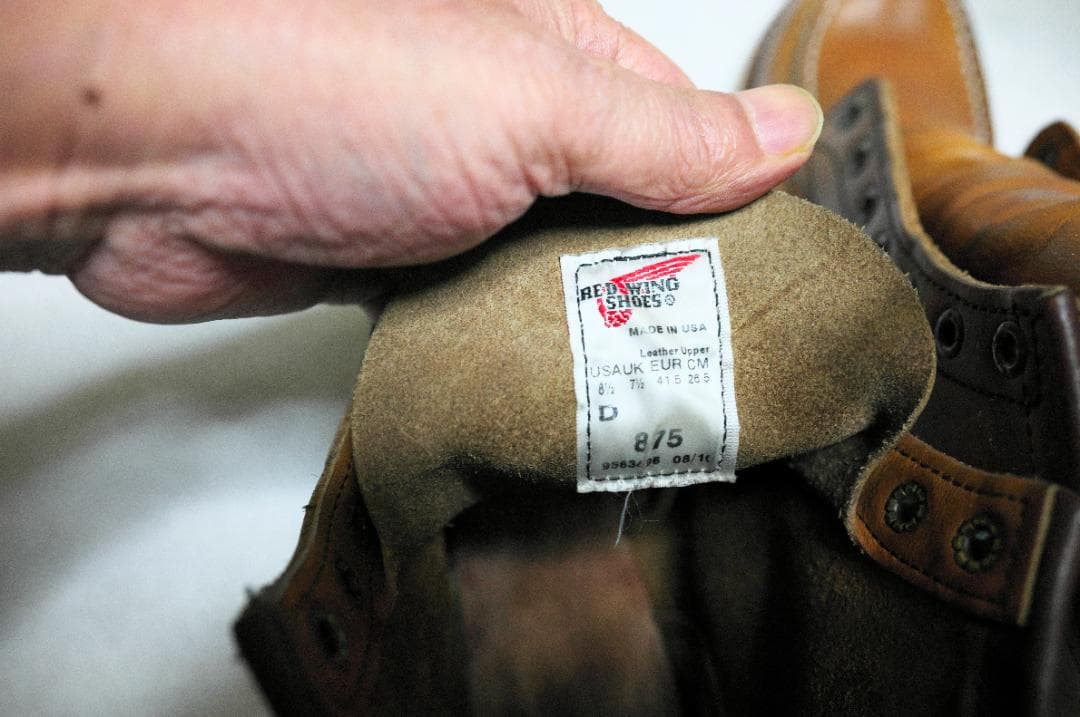 【良品】RED WING レッドウィング 875 アイリッシュセッター 8.5D