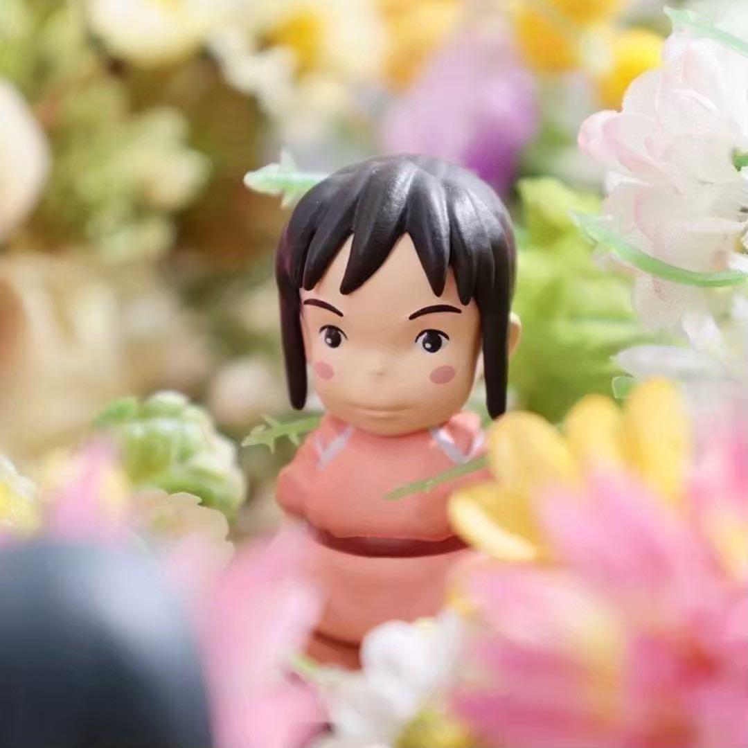 新品 ジブリ 千と千尋の神隠し 指人形 ゆびにんぎょう 2点 坊ネズミ 湯