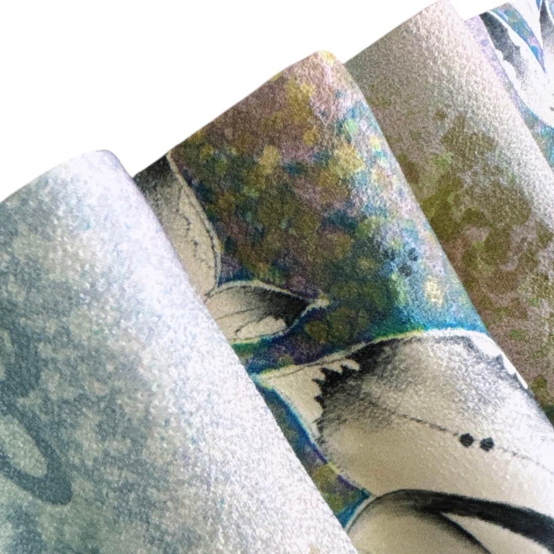 A130愛華 着物 訪問着 作者物 落款あり 辻ヶ花 正絹 美品 - メルカリ