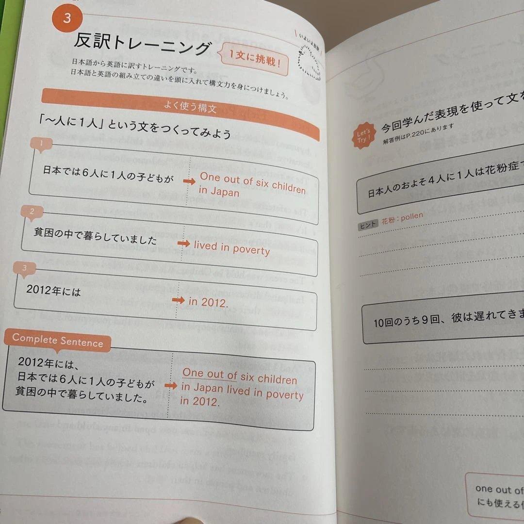 即効！伊藤サムの反訳トレーニング 高校生からはじめる現代英語 CD付き