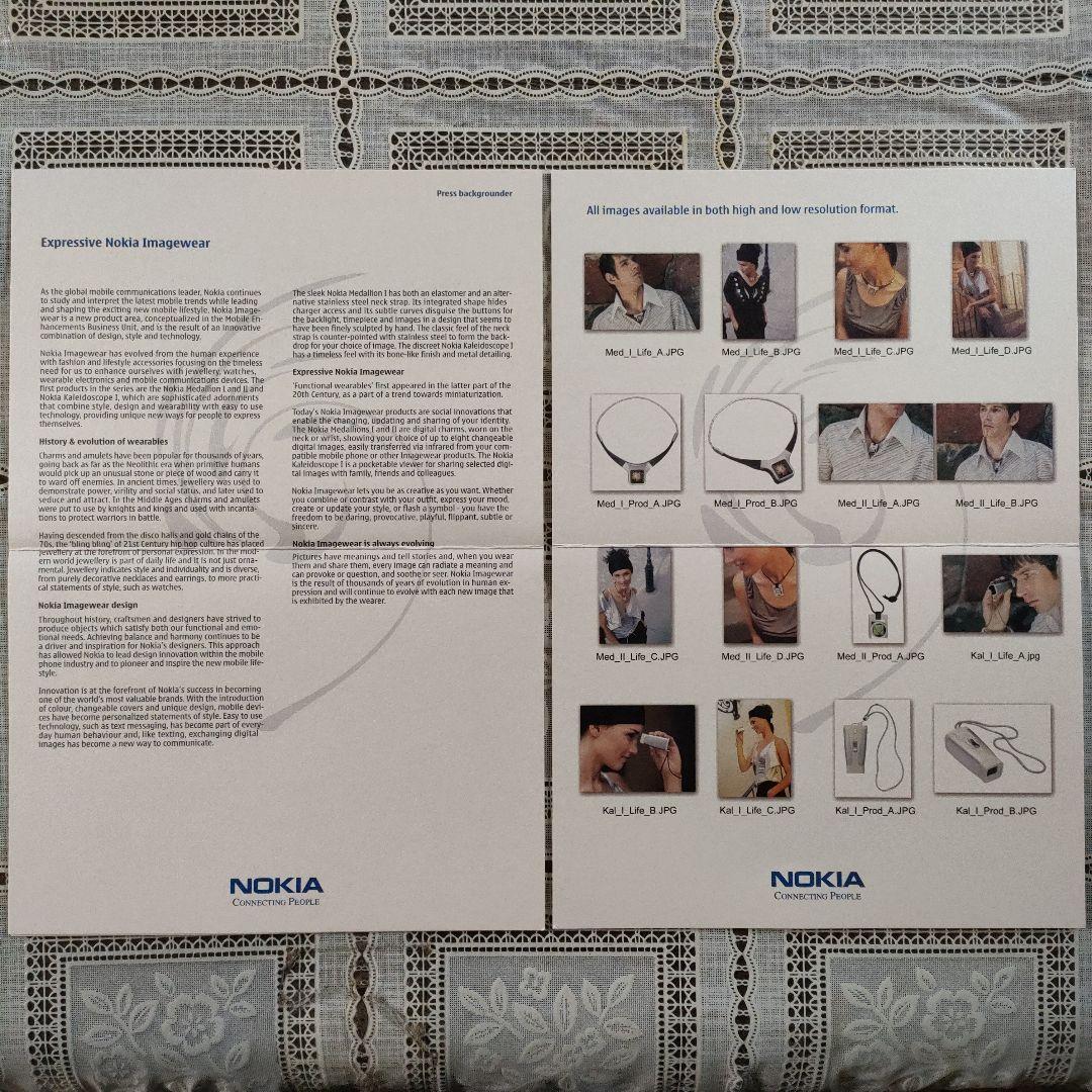 未使用 ノキア ウェアラブルアクセサリー『Nokia Medallion I』の通販