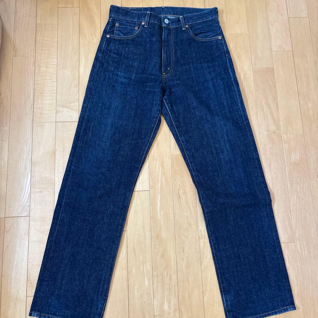 LEVI'S 濃紺502 xx W31 ビッグE 赤耳 濃紺 90s 95年製 日本製