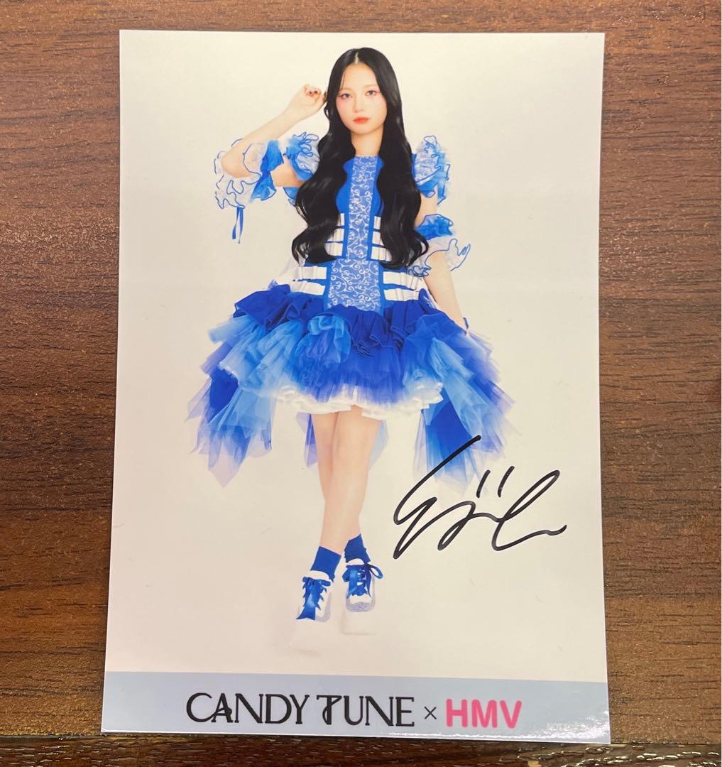 CANDYTUNE きゃんちゅー 桐原美月 サイン ブロマイド 生写真 - メルカリ