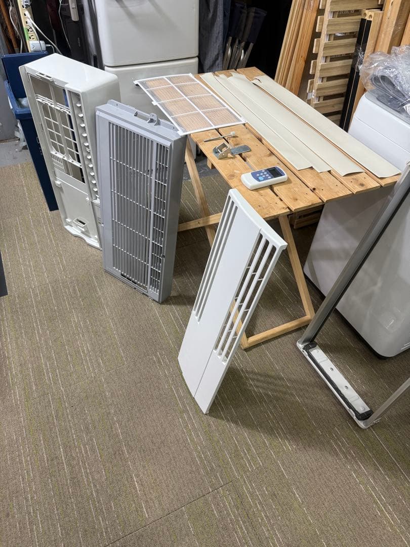 分解洗浄消毒作業済】CORONA 窓用エアコンCW-16A3 ウインドエアコン