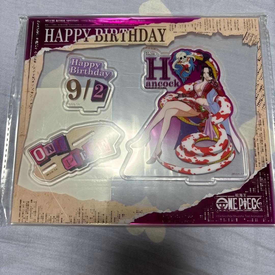 ワンピース ハンコック バースデー 中国 上海 麦わらストア アクリル