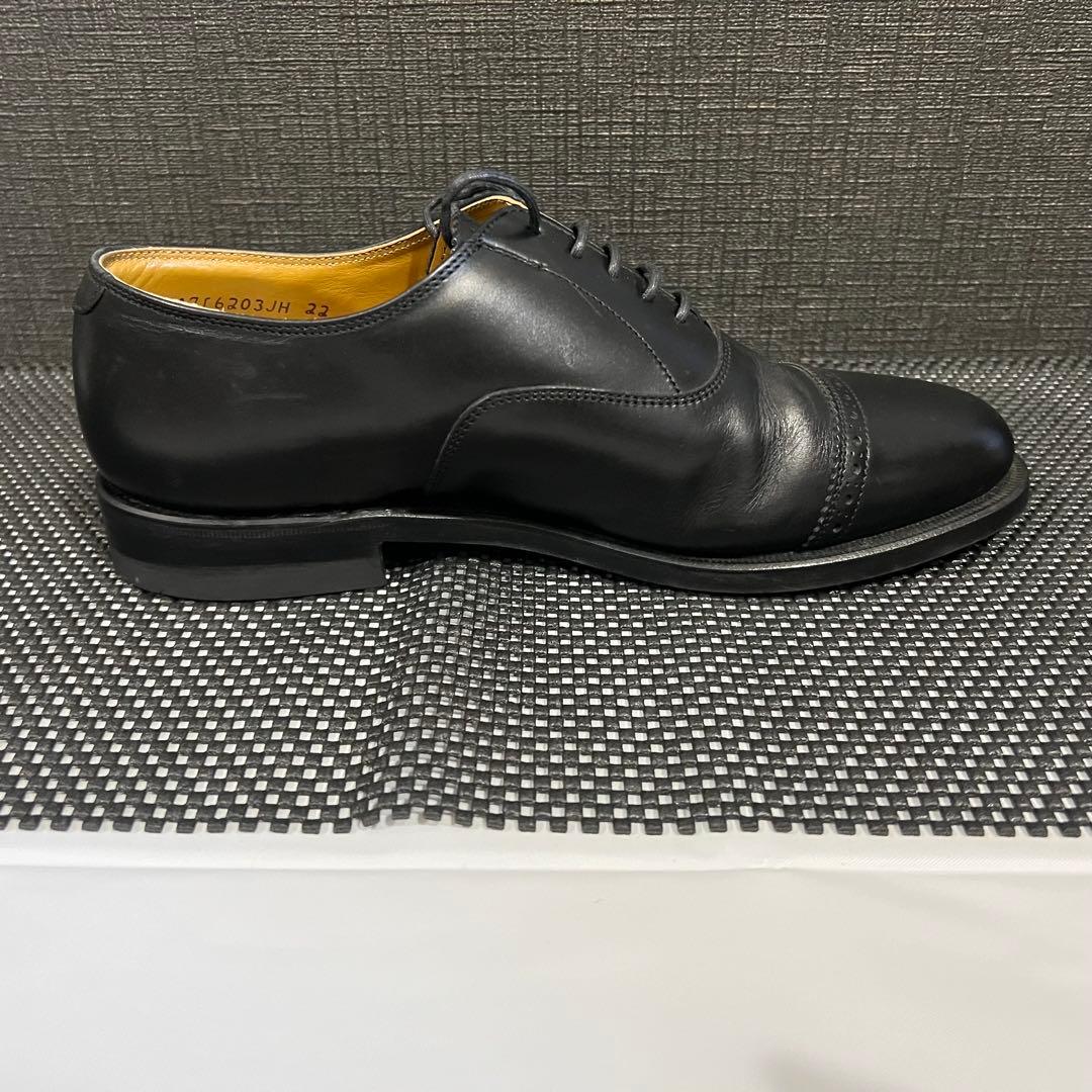 超美品 定番品 REGAL 内羽根 ストレートチップ JH22 黒 25.5cm