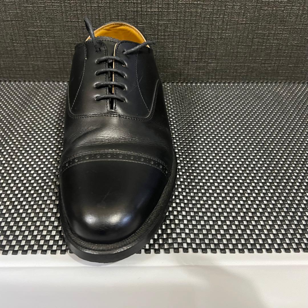 超美品 定番品 REGAL 内羽根 ストレートチップ JH22 黒 25.5cm