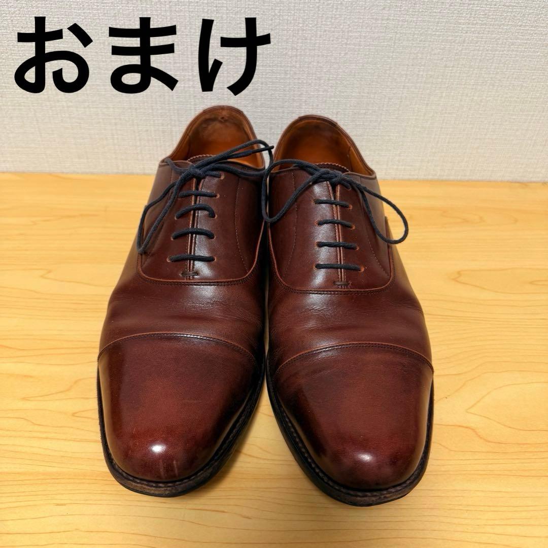 【おまけ付】SCOTCH GRAIN ストレートチップ 内羽根 26.0cm