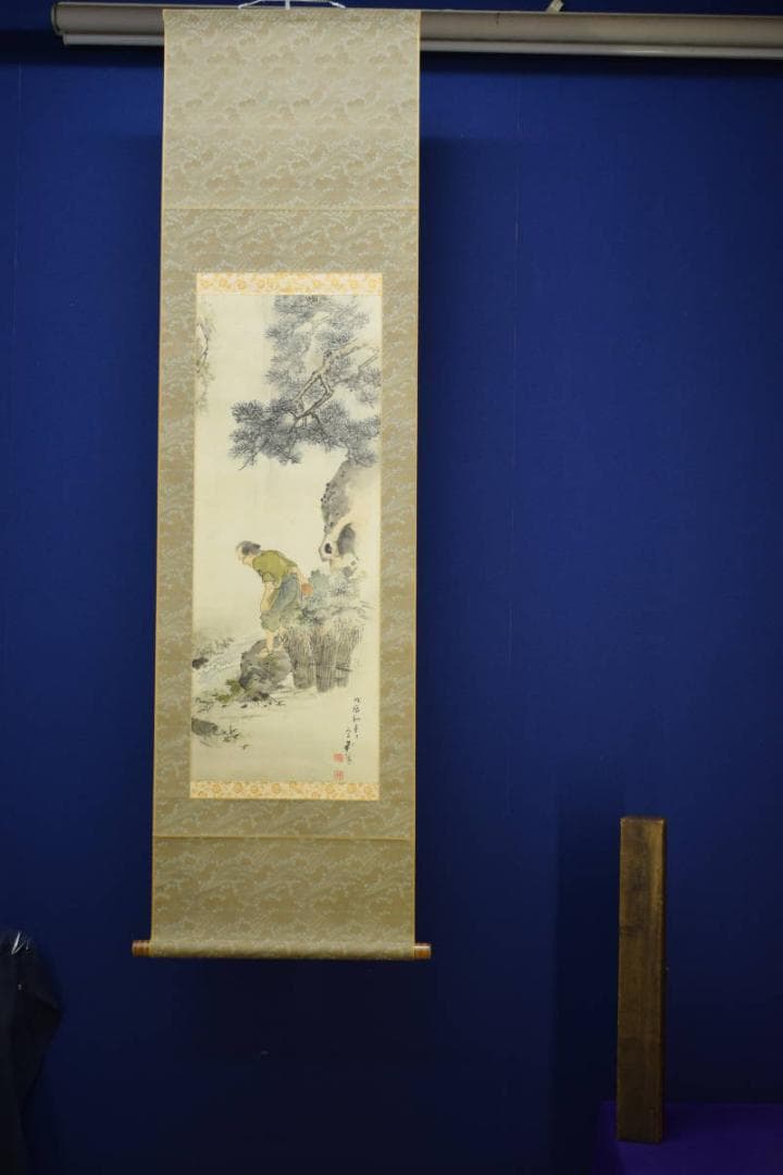 真作/里見雲嶺/養老の瀧/布袋屋掛軸HG-422 | 激安通販のイーサプライ