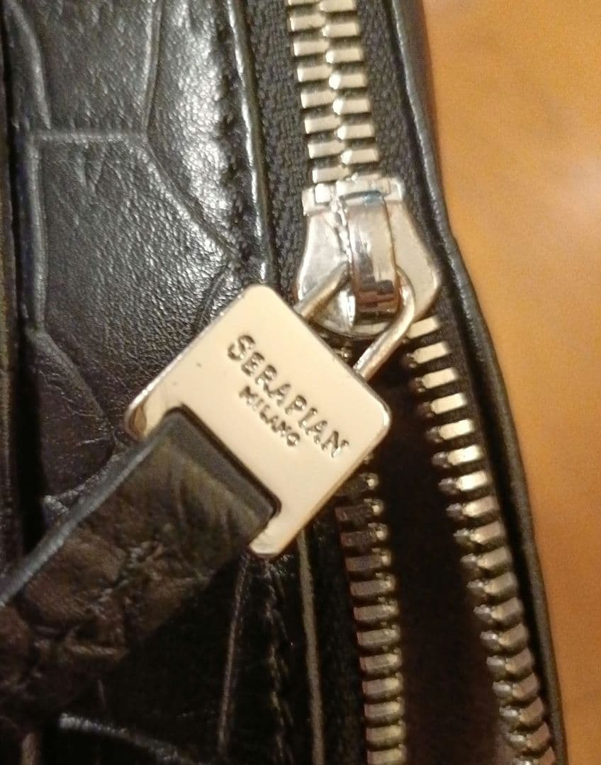 定価30万 SERAPIAN クロコダイル ビジネスバック