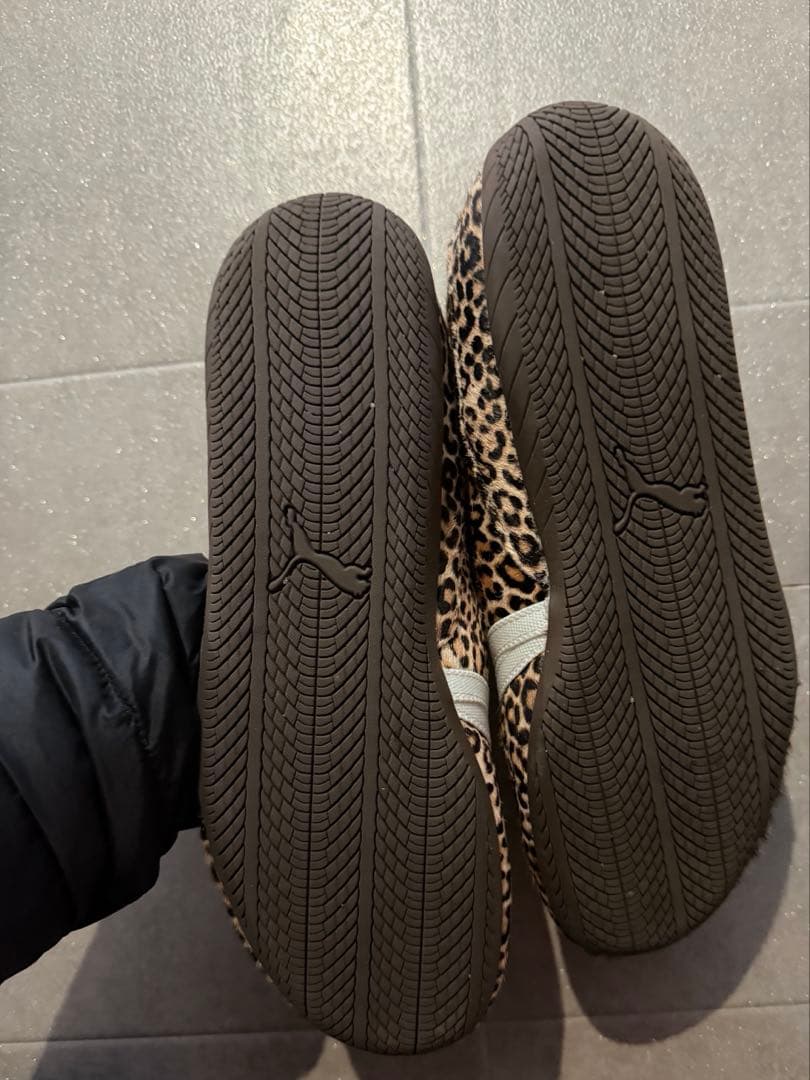 Puma ヒョウ柄 バレエシューズ 24.5cm