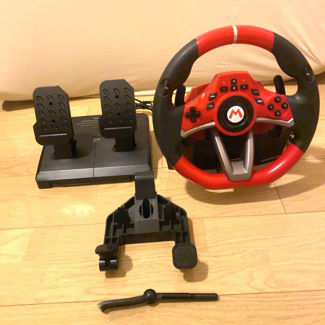 【即購入歓迎】マリオカートレーシングホイールDX HORI NSW-228 ホリストア｜ マリオカートレーシングホイール DX for Nintendo Switch